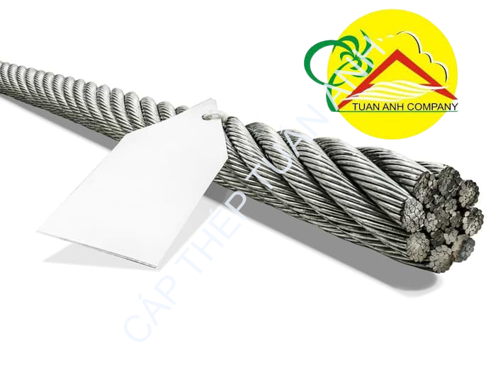 Dây cáp thép 6x19 dây cáp lõi thép 6x19